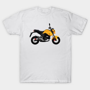 Motorcycle Honda Grom Orange 2020 T-Shirt